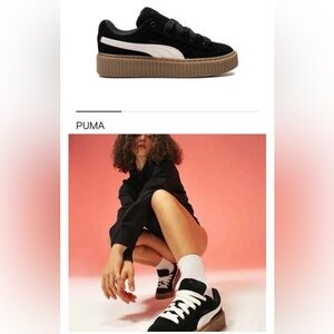🖤Fenty x Puma Creeper Phatty 'Black Warm White